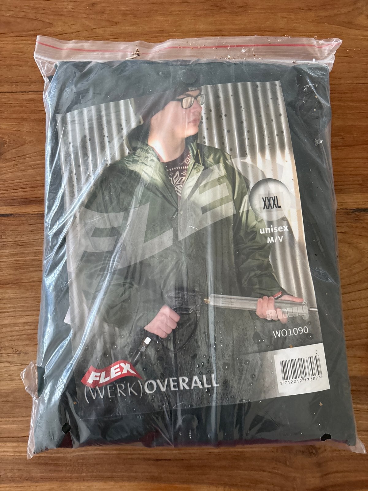 Flex Werkoverall XXXL - Nieuw in verpakking, Doe-het-zelf en Verbouw, Veiligheidskleding, Ophalen of Verzenden, Nieuw