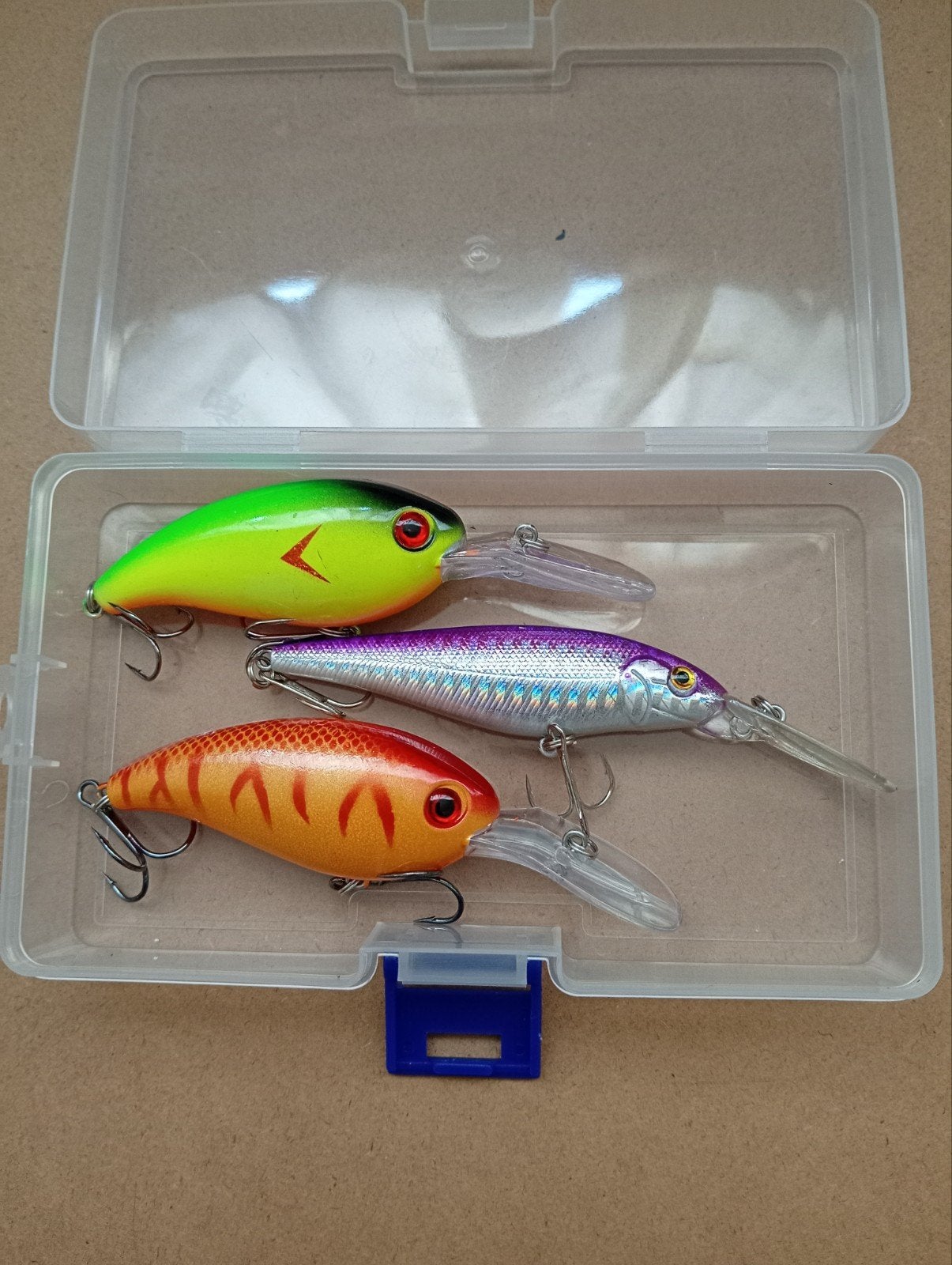 3x Kunstaas 12, 15, 20g voor Baars, Snoek, Snoekbaars, Verzenden, Nieuw, Kunstaas