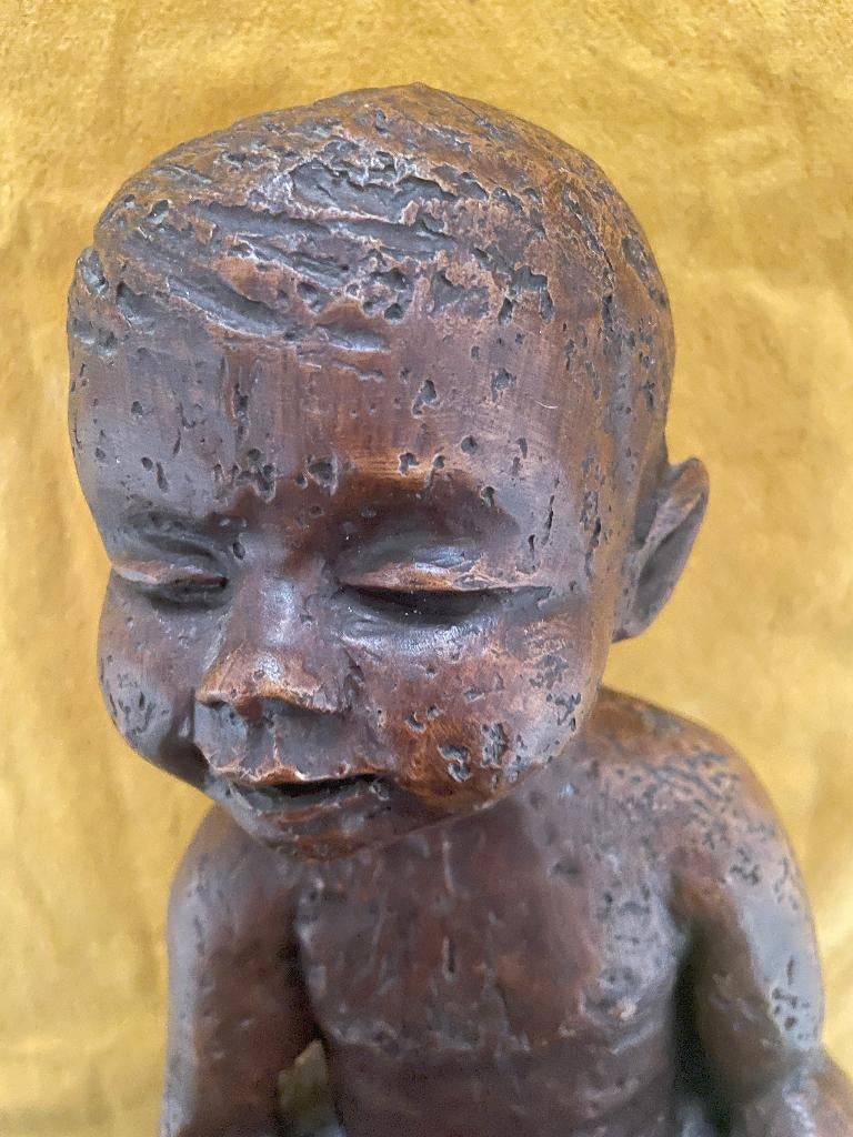 BEELDJE 30CM HOOG VAN zware kunststof, Ophalen of Verzenden, Gebruikt, Overige typen
