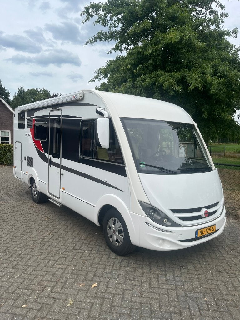 Burstner Viseo i670G - 2016 - 4 persoons - Camper, Caravans en Kamperen, Buscamper of Camperbus, Ringverwarming, Fiat, 6 tot 7 meter