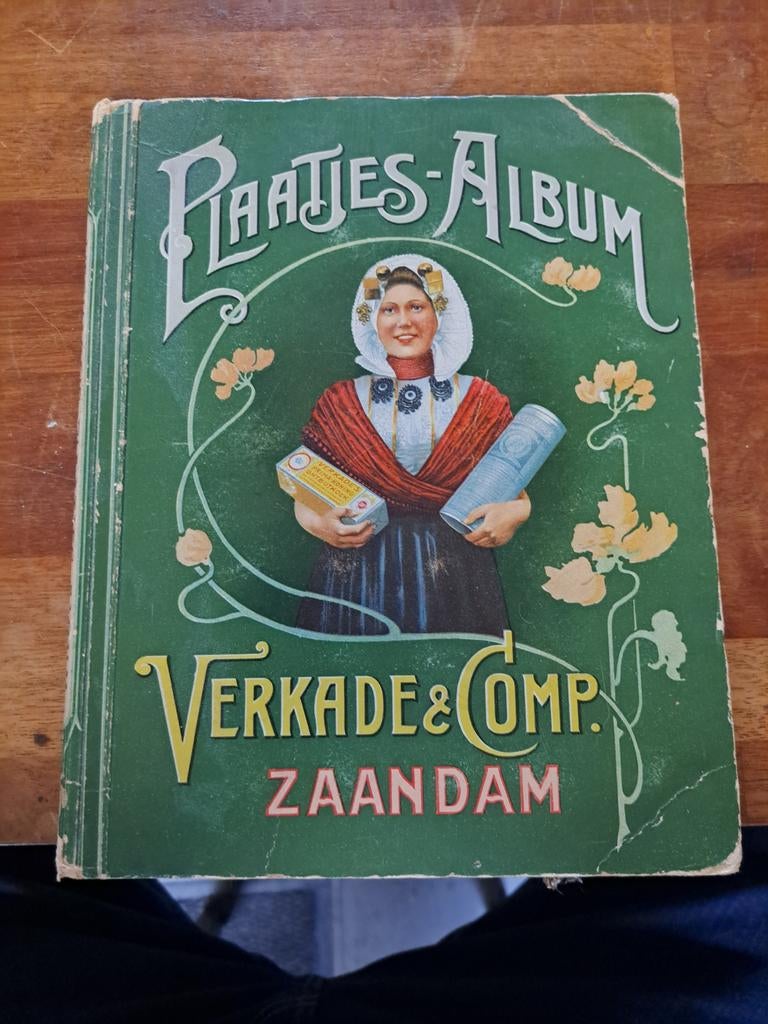 Verkade Plaatjesalbum - 1e editie (niet compleet), Boeken, Ophalen of Verzenden, Gelezen, Verkade, Plaatjesalbum