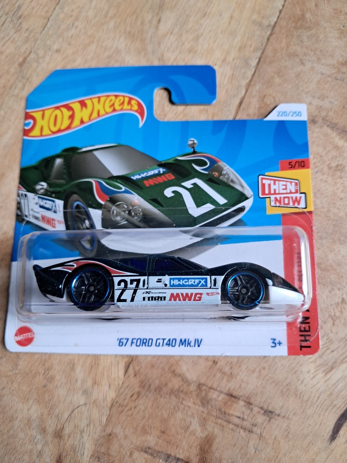 Hot Wheels '67 Ford GT Mk.IV nieuw in verpakking, Ophalen of Verzenden, Nieuw, Auto