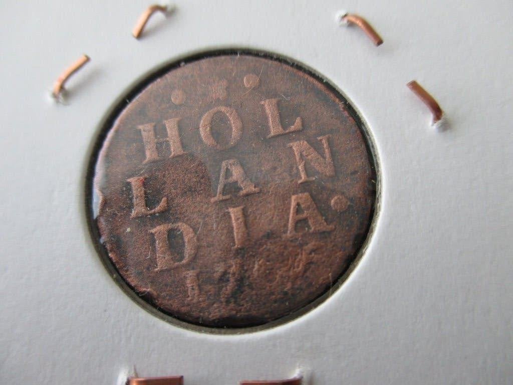 Duit Holland 1766, Postzegels en Munten, Munten | Nederland, Ophalen of Verzenden, Vóór koninkrijk, Overige waardes, Losse munt