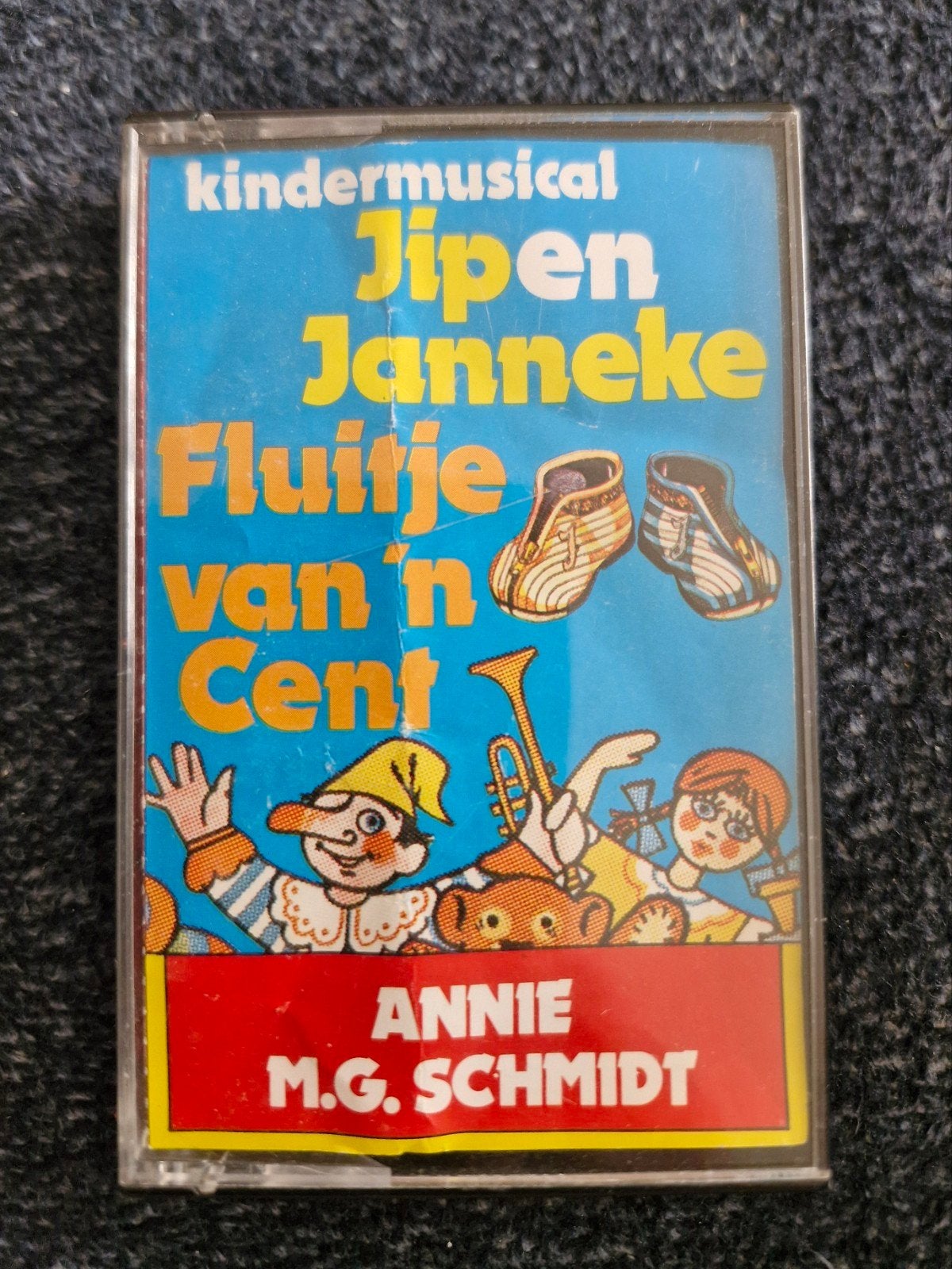 Jip en Janneke / Fluitje van een Cent - Kinder Musical, Cd's en Dvd's, Gebruikt, Kinderen en Jeugd, 1 bandje, Ophalen of Verzenden