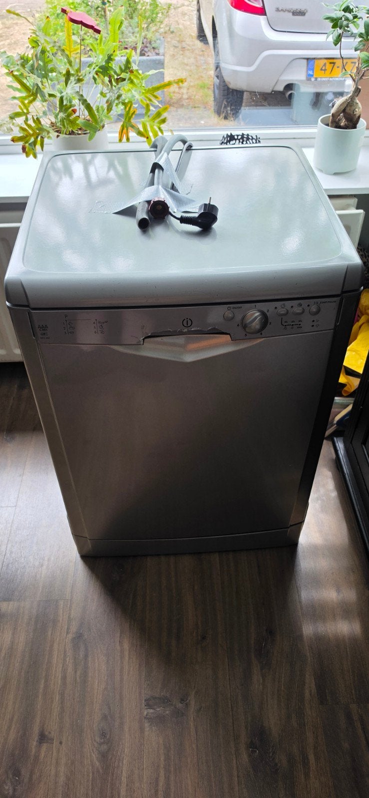 Indesit Vrijstaande Vaatwasser - Goede Staat, Ophalen, Gebruikt, 60 cm of meer, 85 tot 90 cm