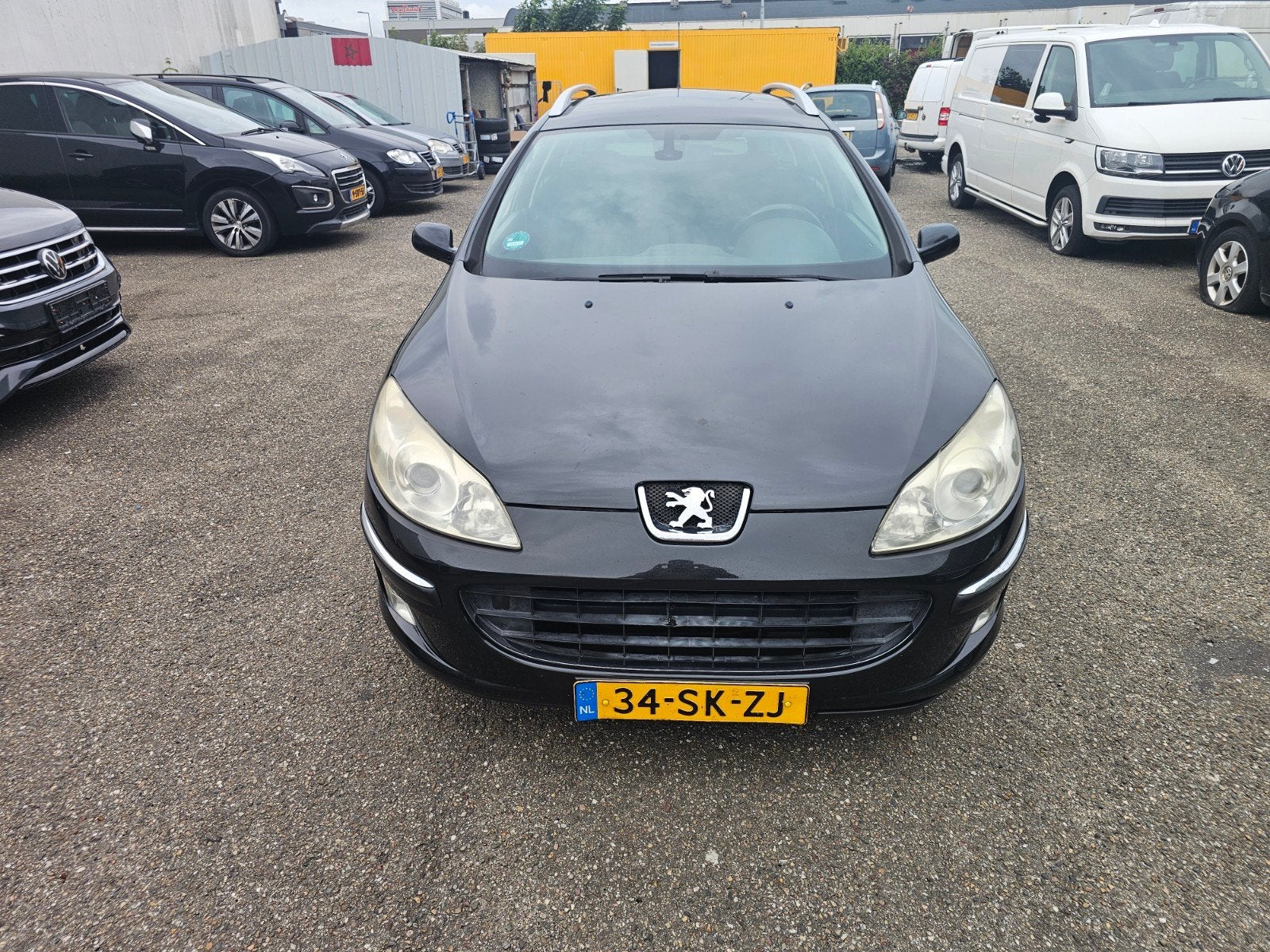 Peugeot 407 2.0 16V SW AUT 2006 Zwart, 4 cilinders, Stationwagon, Particulier, 84 €/maand