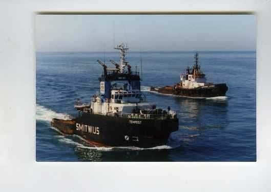 scheepvaart-foto-tempest-smit/wijs, Ophalen of Verzenden, Zo goed als nieuw, Motorboot, Boek of Tijdschrift
