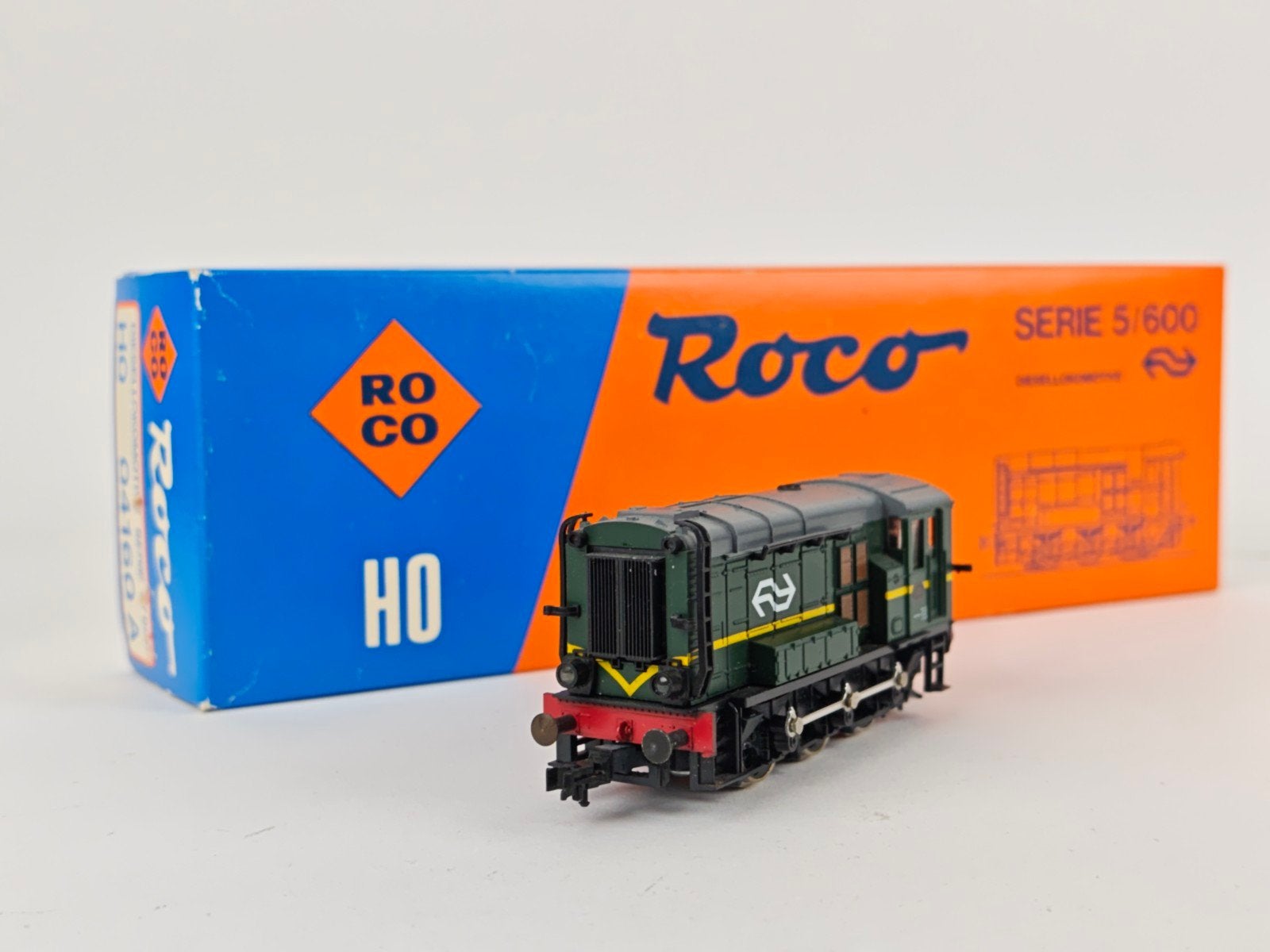 Roco NS Diesel 5/600 digitaal HO 04160 A - Zeer goede staat, Hobby en Vrije tijd, Modeltreinen | H0, Ophalen of Verzenden, Roco