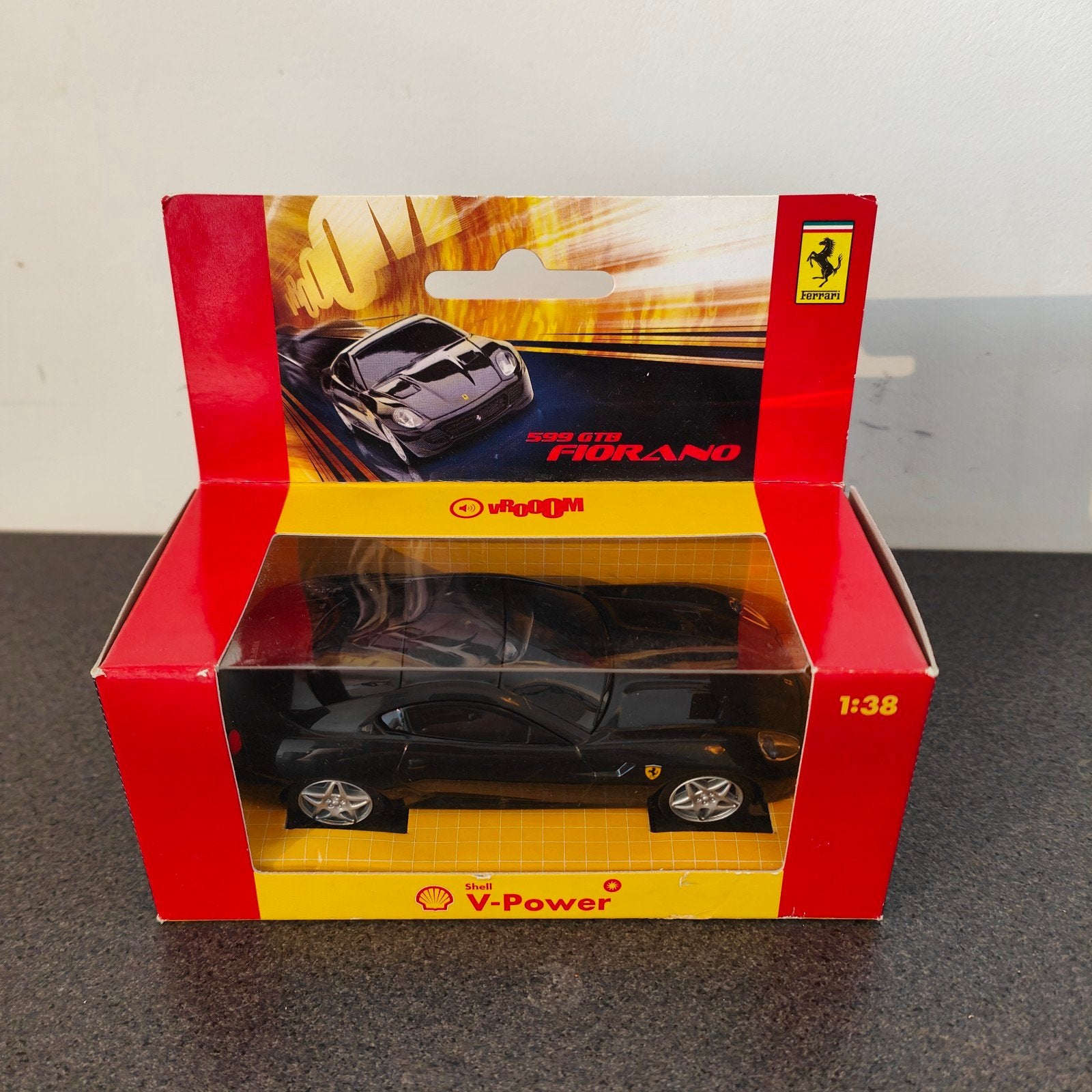 Ferrari 599 GTB Fiorano Shell V-Power modelauto 1:38, Ophalen of Verzenden, Nieuw, Auto