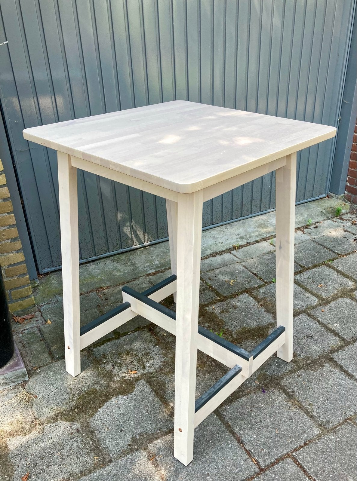Houten  (berk) bar/statafel ‘Norraker’., Ophalen, Gebruikt