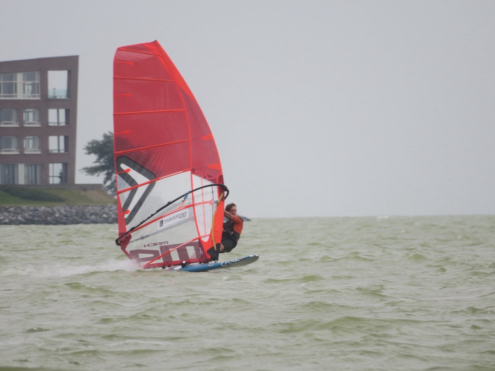 Severne Mach4 9.4, Ophalen, Met mast, Gebruikt, Zeil
