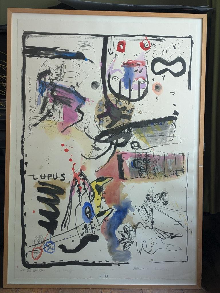 Modern schilderij, Ophalen