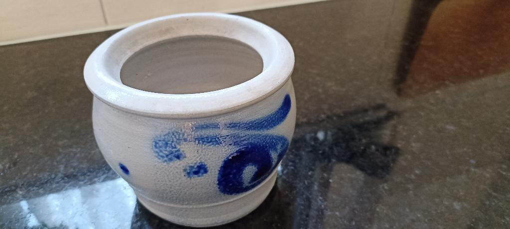 Keulse zoutpot, Antiek en Kunst, Antiek | Keramiek en Aardewerk, Ophalen of Verzenden