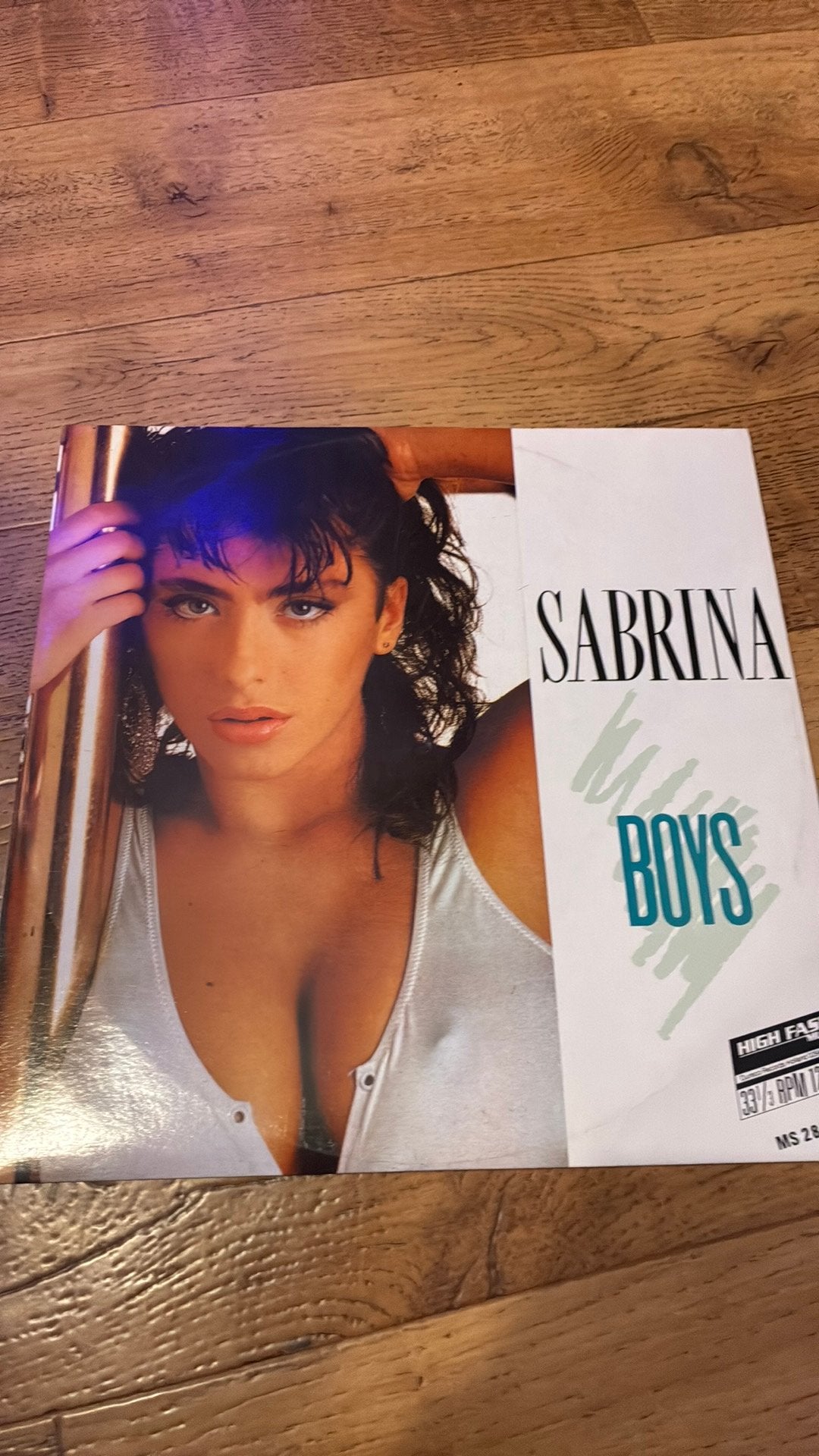 Sabrina ‎– Boys ,boys,boys (Summertime Love) (Maxi 33rpm), Gebruikt, Pop, Ophalen of Verzenden, Inclusief binnenhoes