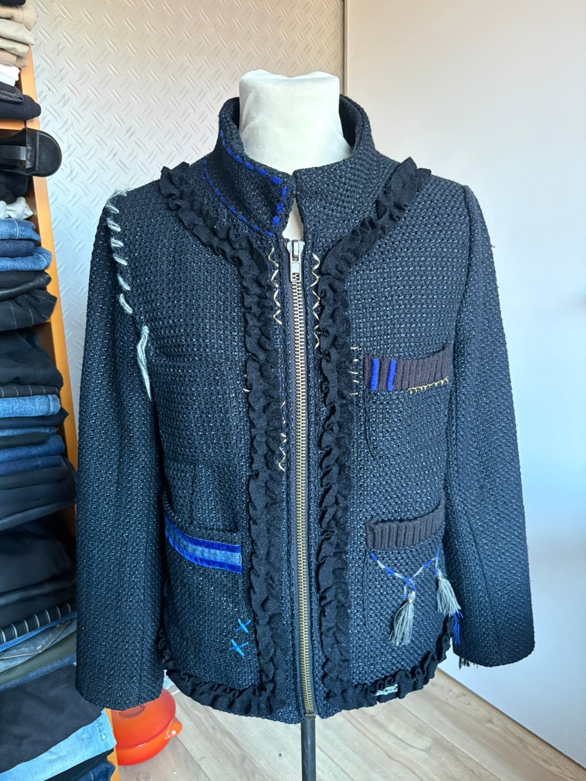 Desigual jas vest 44, Ophalen of Verzenden, Zo goed als nieuw, Maat 42/44 (L)