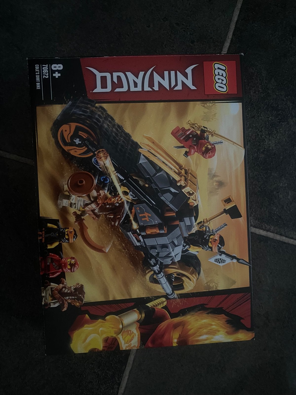 Lego Ninjago 70672: Cole’s crossmotor, Gebruikt, Lego, Ophalen of Verzenden, Compleet