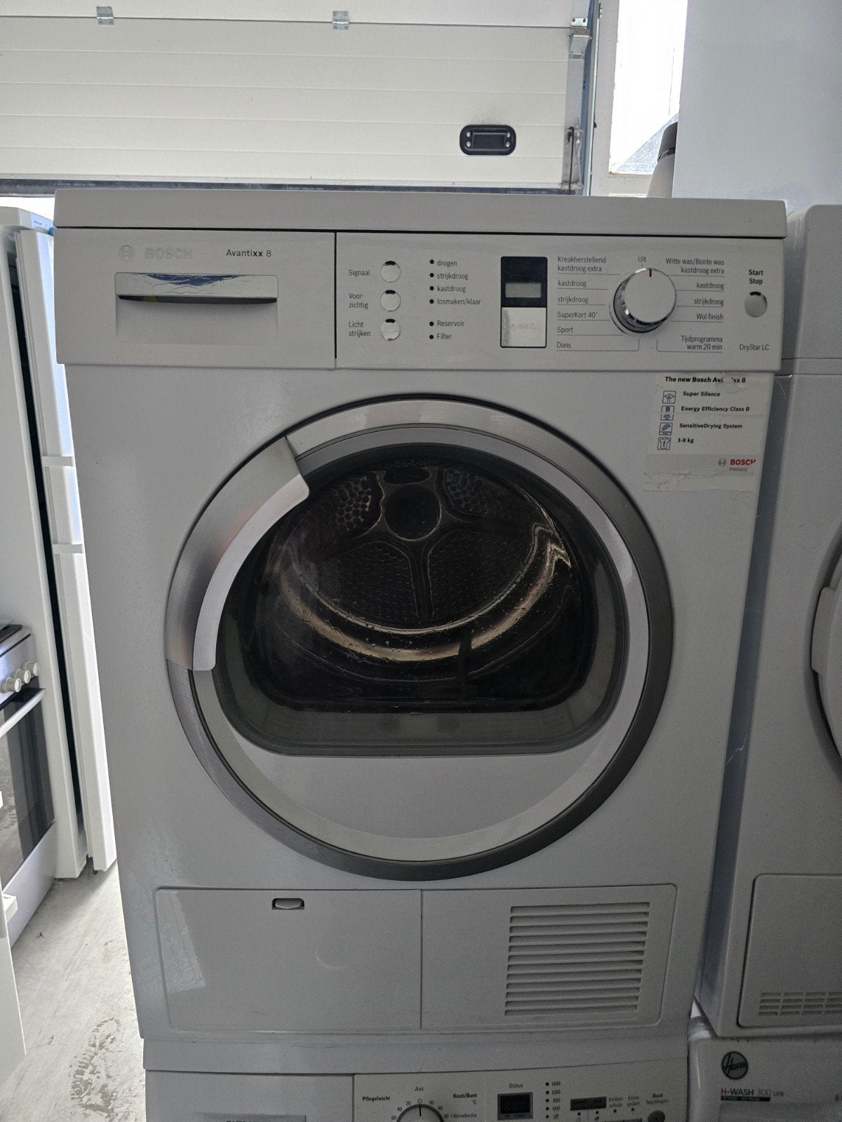 Prachtige ruime Bosch Avantixx8 condensdroger! 8KG! Garantie, Bosch, 8 tot 10 kg, Ophalen of Verzenden, Zo goed als nieuw