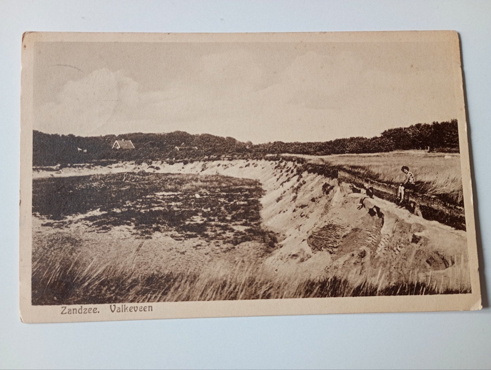 Valkeveen bij Naarden Bussum 1942, Ophalen of Verzenden, 1940 tot 1960, Gelopen, Noord-Holland