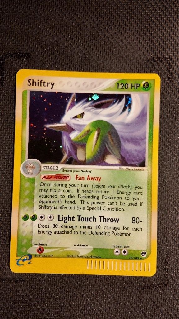 Shiftry 12 Sandstorm | Pokemon kaart, Ophalen, Nieuw, Losse kaart, Foil