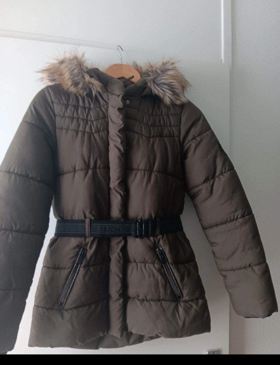 te koop Winterjas maat 158, Kinderen en Baby's, Kinderkleding | Maat 158, Ophalen of Verzenden, Zo goed als nieuw, Meisje, Jas