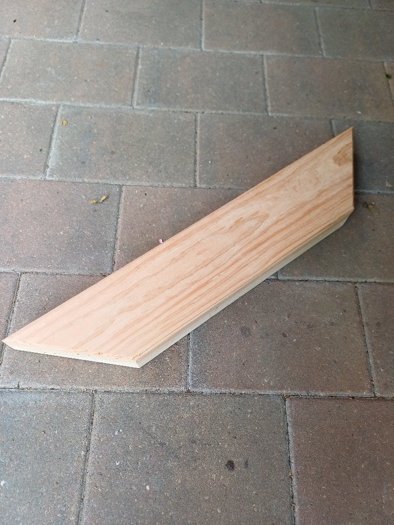 Douglas schoor, Doe-het-zelf en Verbouw, Hout en Planken, Ophalen, Overige typen, Nieuw, 50 mm of meer