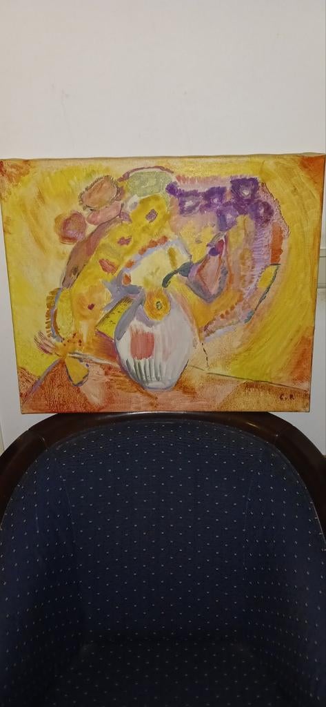 Diverse schilderijen met Bloemen en Landschappen € 60,00, Antiek en Kunst, Ophalen