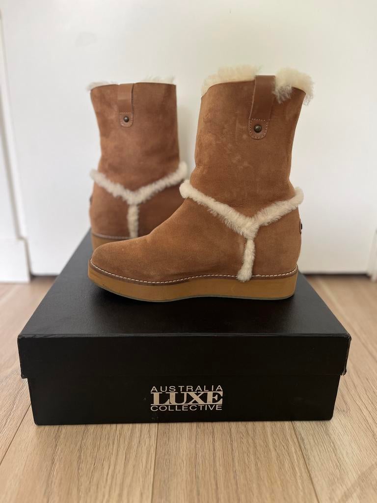 Australia Luxe Collective Beenthere Laarzen - Maat 40, Kleding | Dames, Schoenen, Bruin, Lage of Enkellaarzen, Ophalen of Verzenden