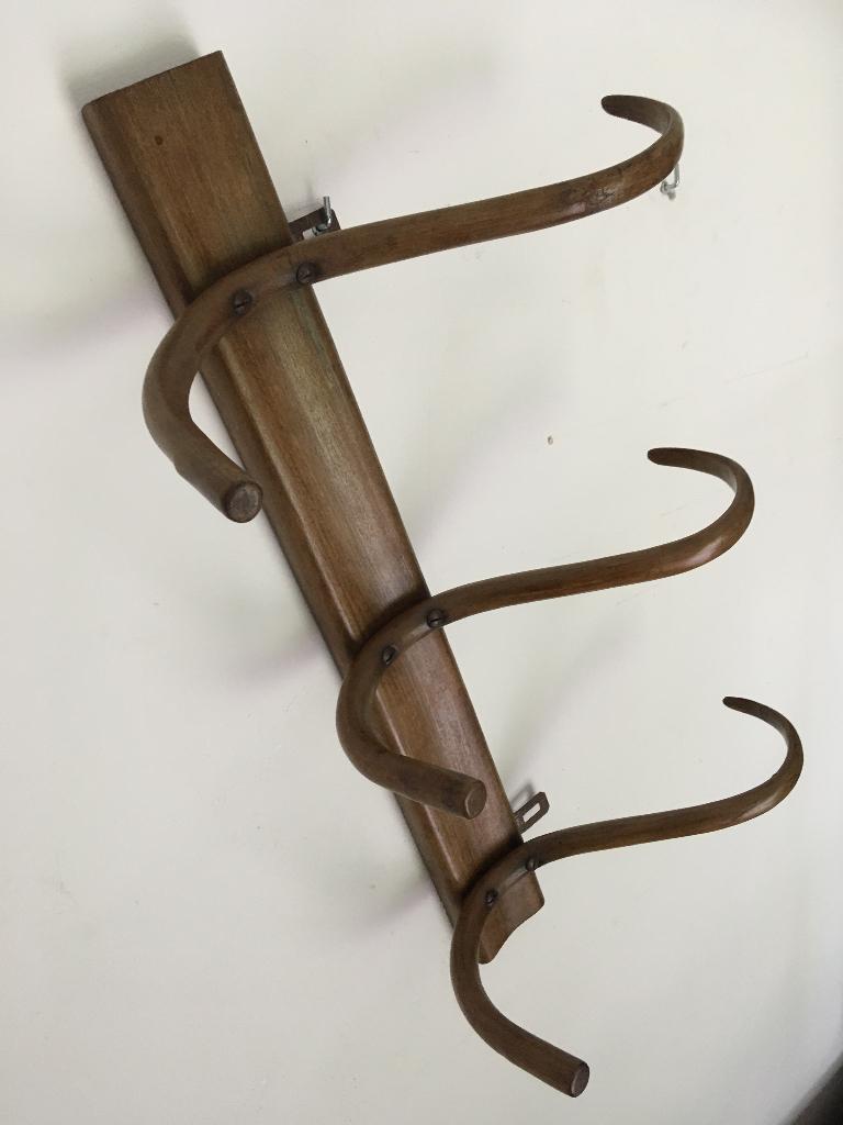 Originele Thonet bentwood kapstok, Huis en Inrichting, Ophalen of Verzenden, Gebruikt, Hout, Wandkapstok