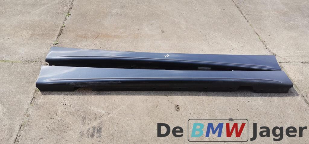 Sideskirt set grijs BMW 1-serie E87 51717147402 51717147401, Gebruikt, Ophalen of Verzenden, BMW, BMW