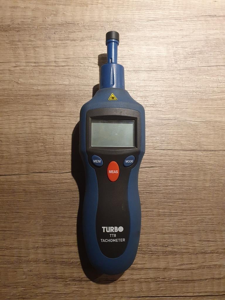 Turbo TT8 Tachometer - Toerenteller, Ophalen of Verzenden