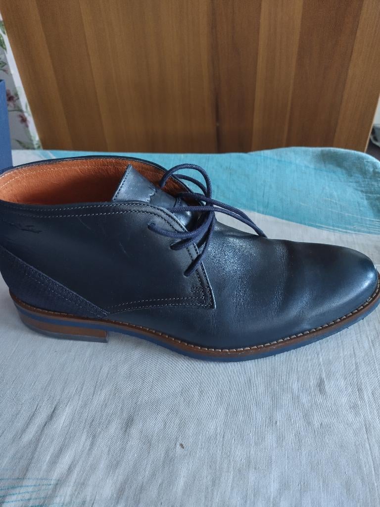 Heren schoenen, Blauw, Van Lier, Boots, Ophalen of Verzenden