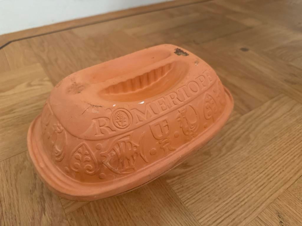 Vintage Roemertopf braadpan - West Germany, Ophalen of Verzenden, Gebruikt