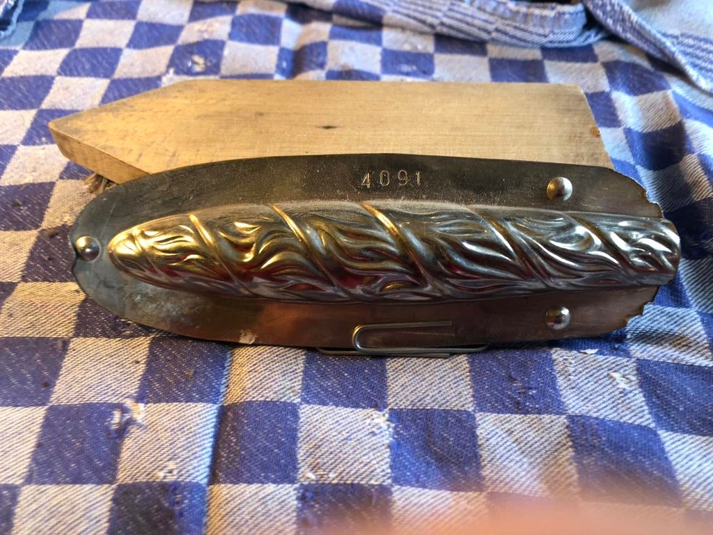 Oude chocoladeborm sigaar, Antiek en Kunst, Curiosa en Brocante, Ophalen