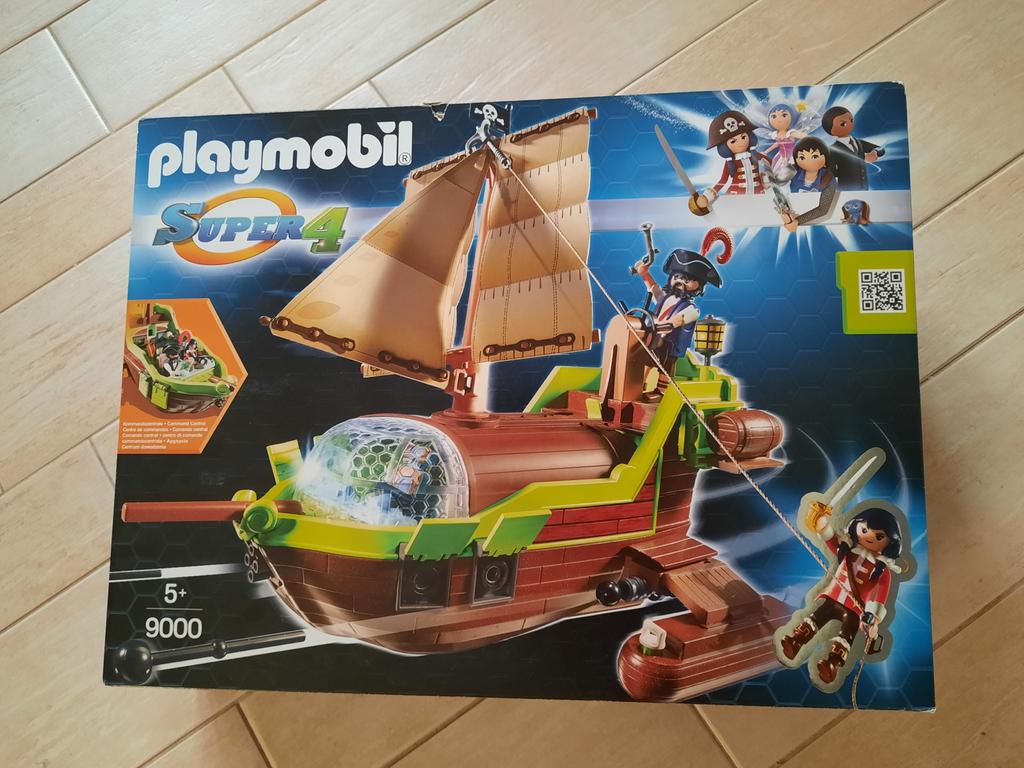 Playmobil Super 4 Galjoen Kameleon 9000 Compleet, Kinderen en Baby's, Speelgoed | Playmobil, Ophalen of Verzenden, Complete set