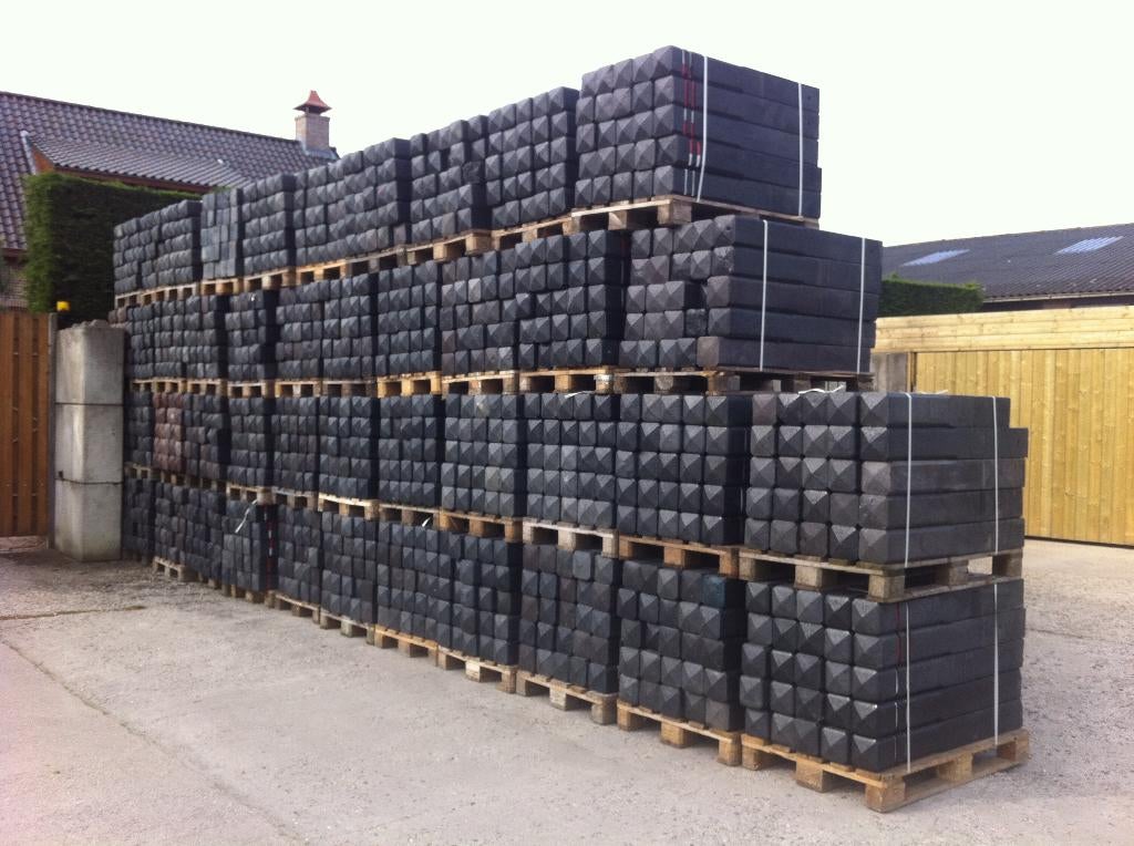 Grote partij nette gebruikte recyclingspalen, Ophalen, Gebruikt, Minder dan 180 cm, Palen