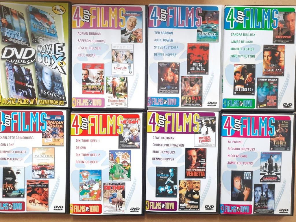 48 top films voor weinig, Vanaf 12 jaar, Ophalen of Verzenden, Gebruikt, Overige gebieden