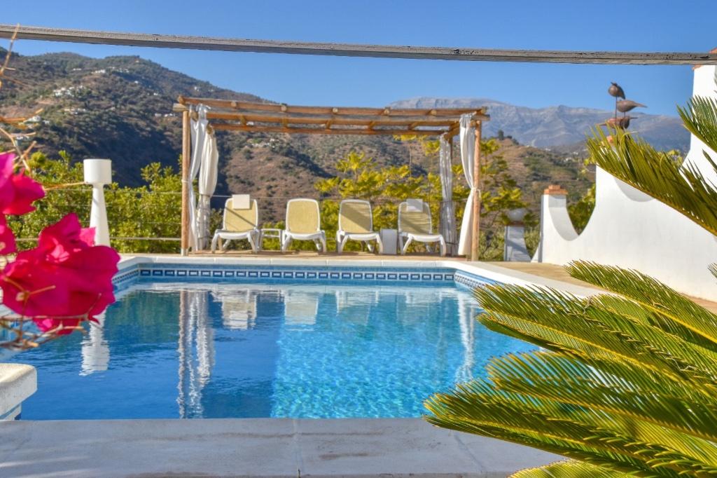 Vakantiehuis Spanje Malaga Costa del Sol te huur, Vakantie, 5 personen, Open haard, 2 slaapkamers, Landelijk