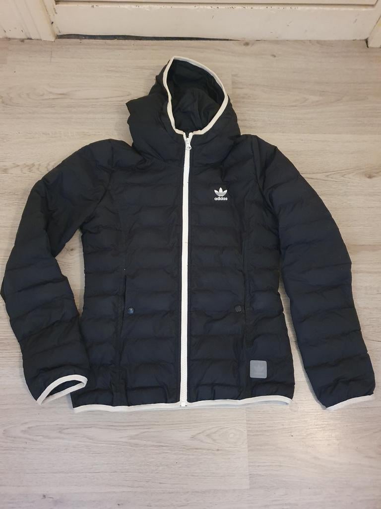 Adidas jas, Adidas, Zwart, Ophalen of Verzenden, Zo goed als nieuw