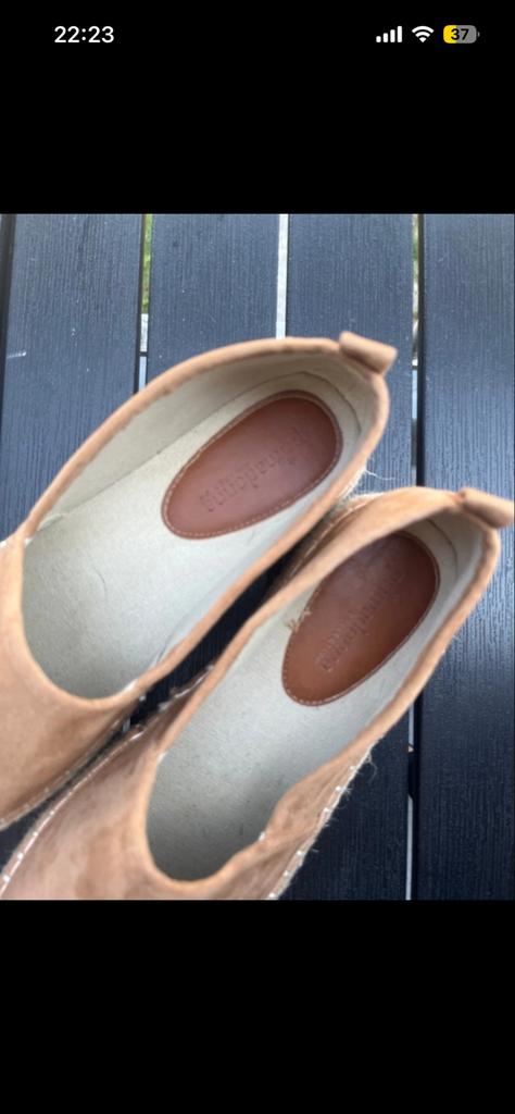 Mooie Espadrilles - Prima Donna - Maat 39, Kleding | Dames, Schoenen, Ophalen of Verzenden, Zo goed als nieuw, Bruin, Espadrilles of Moccasins
