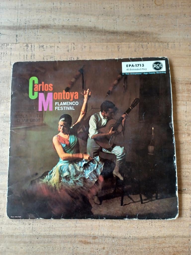 Carlos Montoya - Flamenco Festival Vinyl, Ophalen of Verzenden, Gebruikt, 12 inch, Overige typen