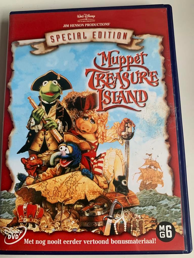 Muppets treasure island (special edition) 5=4 aktie, Vanaf 16 jaar, Ophalen of Verzenden, Zo goed als nieuw, Amerikaans
