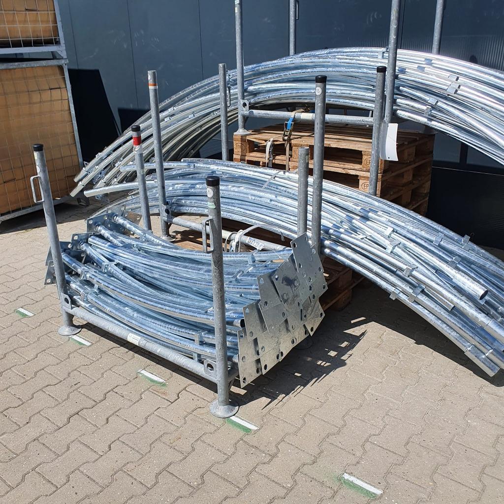 Legertent Boogtent 5 x 5 leger tent opslag nieuw frame, Ophalen, Gebruikt