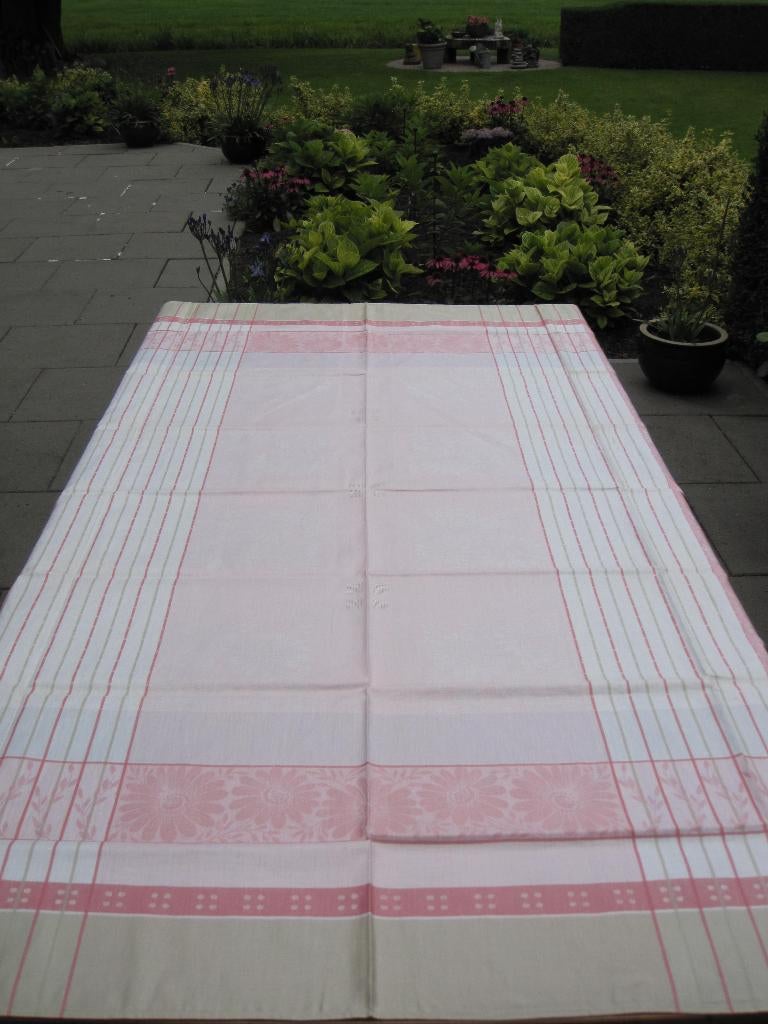 Fijn katoenen tafelkleed 130 cm bij 160 cm  nieuw, Ophalen of Verzenden, Nieuw, Rechthoek