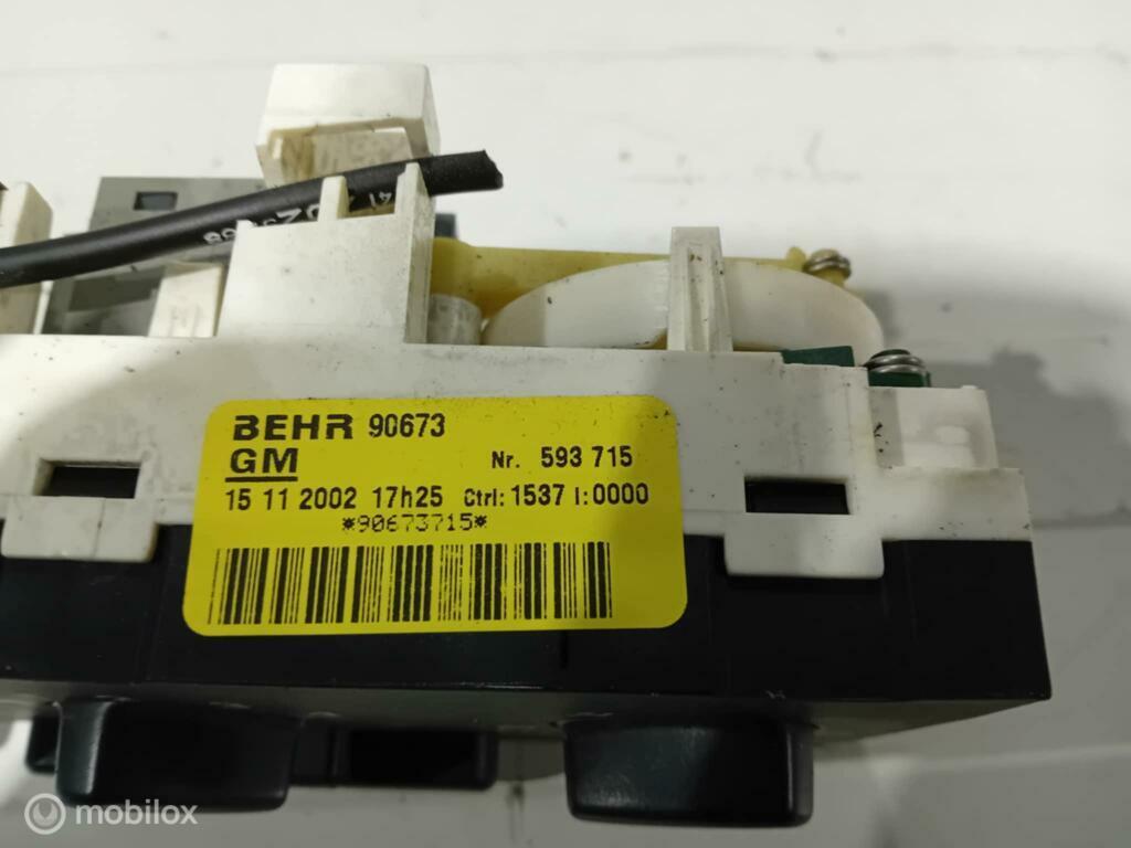 Kachelpaneel Opel Zafira GM90673, Auto-onderdelen, Dashboard en Schakelaars, Ophalen of Verzenden, Gebruikt