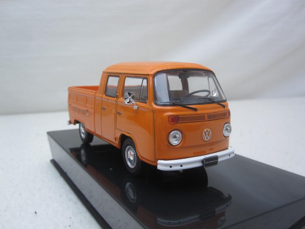VW Transporter T2b DoKa Pickup 1972  1:43 IXO, Hobby en Vrije tijd, Modelauto's | 1:43, Ophalen of Verzenden, Nieuw, Auto, Overige merken