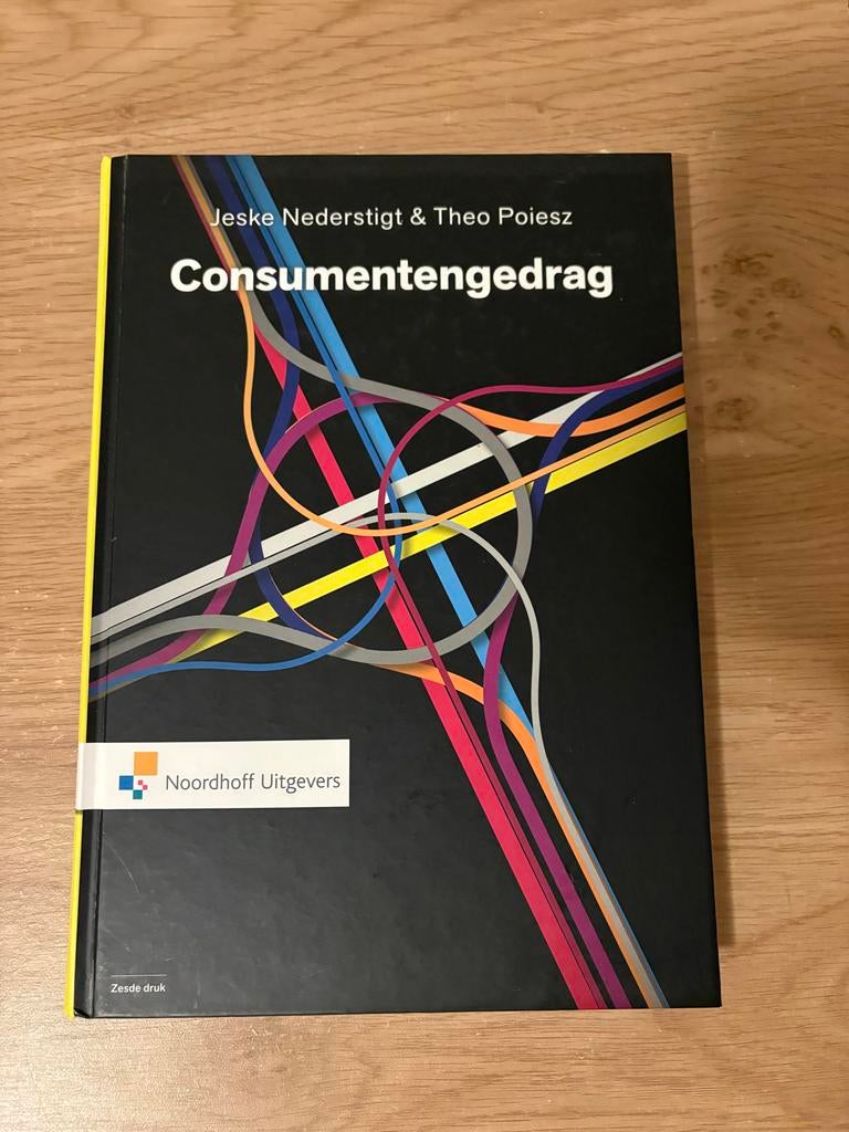 Consumentengedrag - Jeske Nederstigt & Theo Poiesz, Ophalen of Verzenden, Zo goed als nieuw, MBO