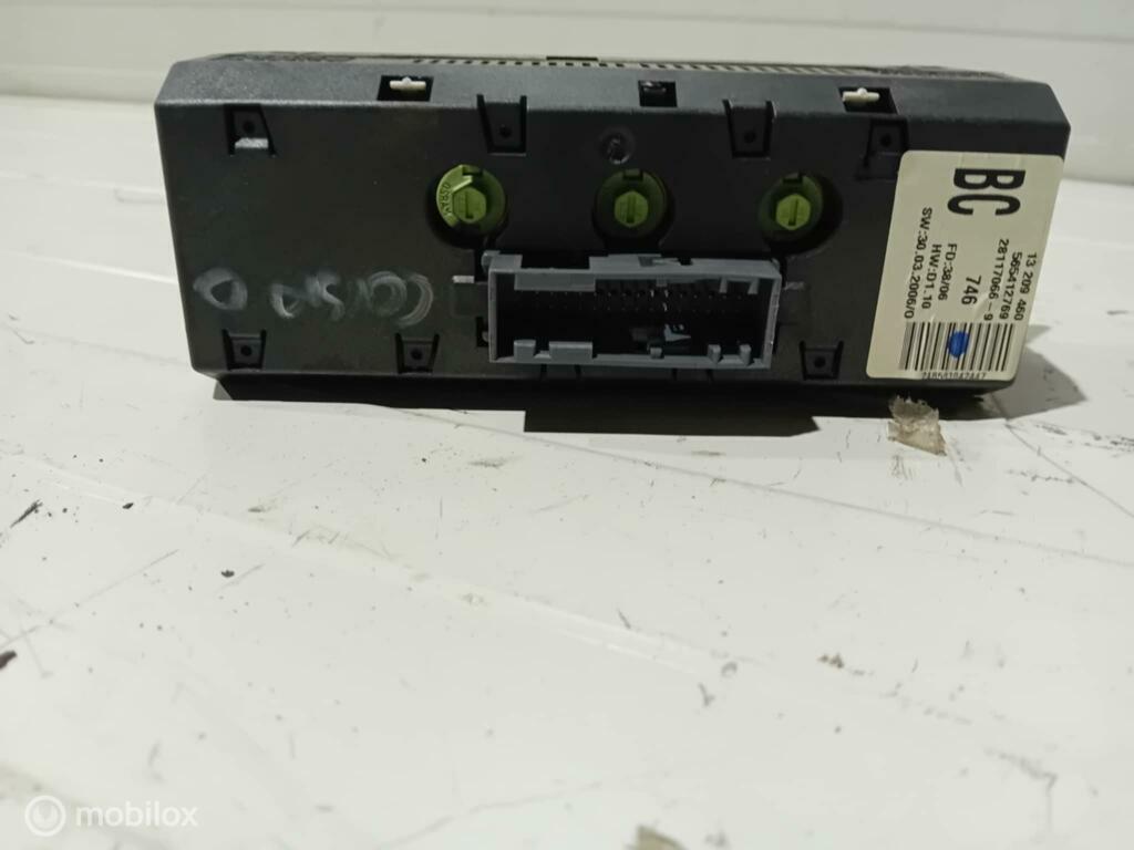 Interieurdisplay Opel Corsa D 13209460, Auto-onderdelen, Ophalen of Verzenden, Gebruikt