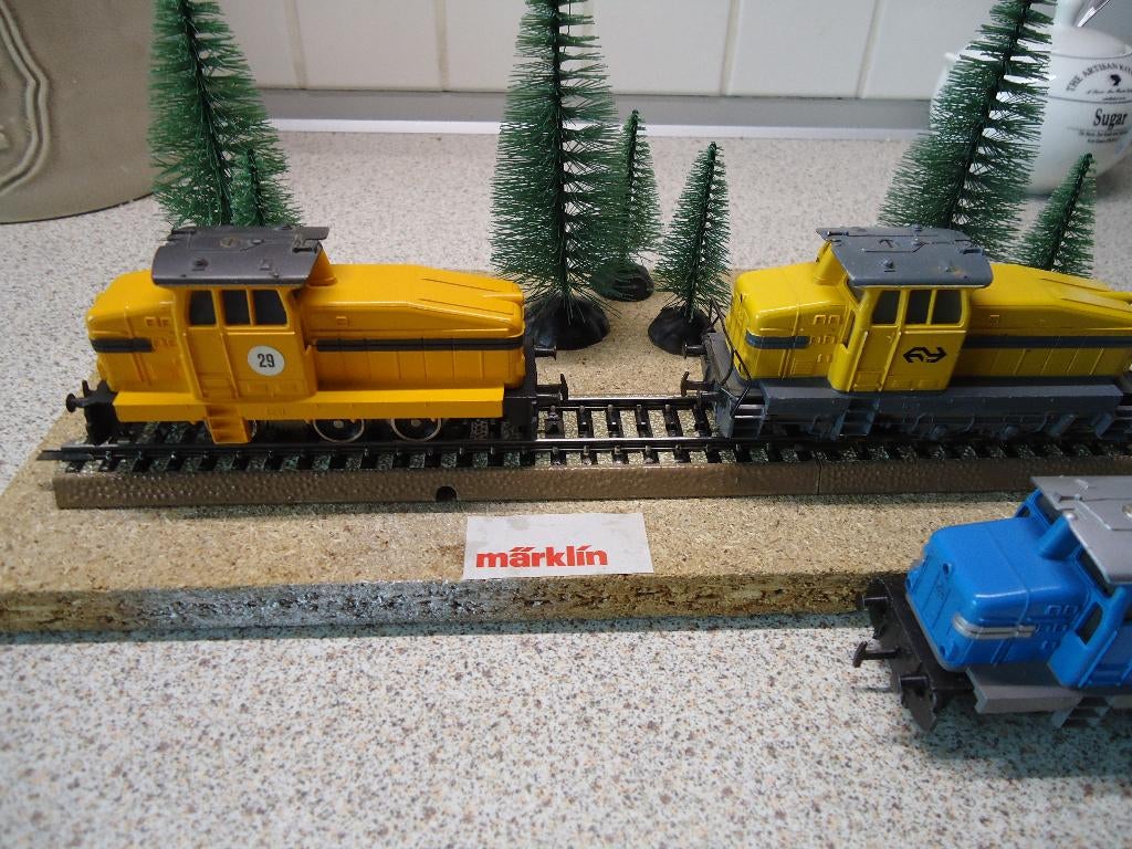 Marklin loks 3078 // 3080, Ophalen, Wisselstroom, Gebruikt, Locomotief