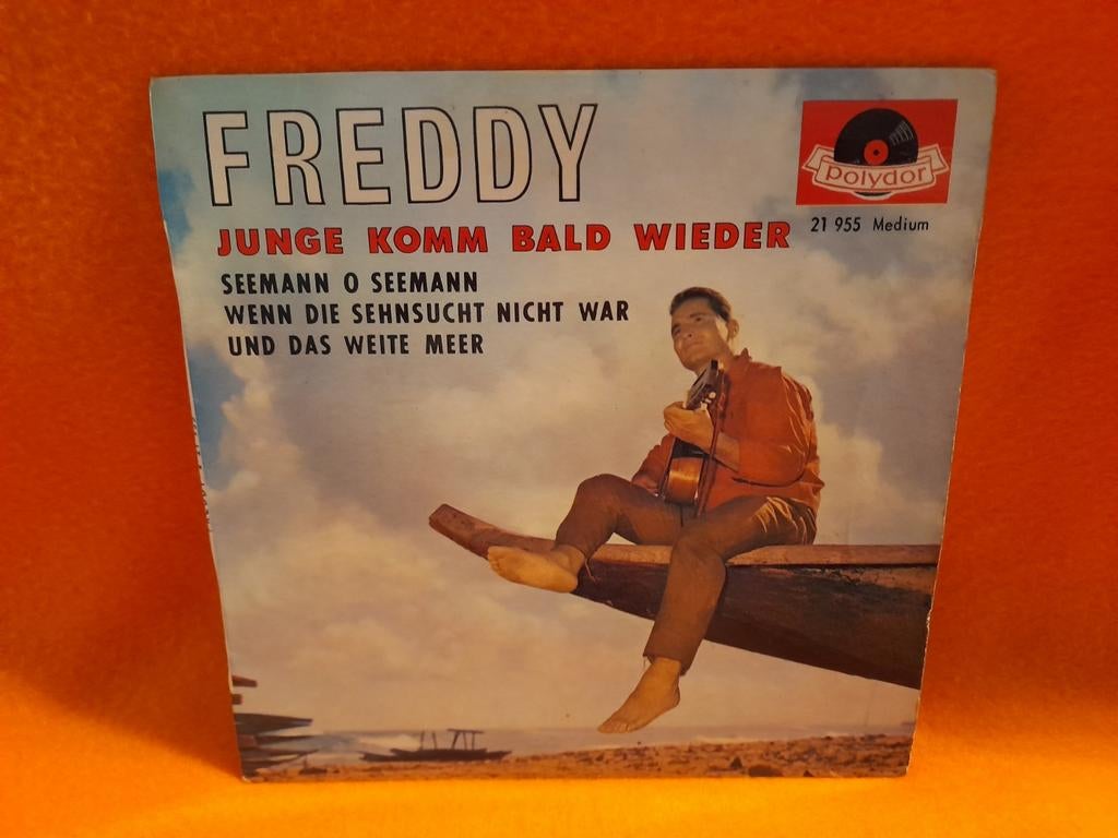 Freddy Quinn - Junge komm bald wieder (EP 1962), Cd's en Dvd's, Vinyl Singles, Gebruikt, EP, Pop, 7 inch, Ophalen of Verzenden