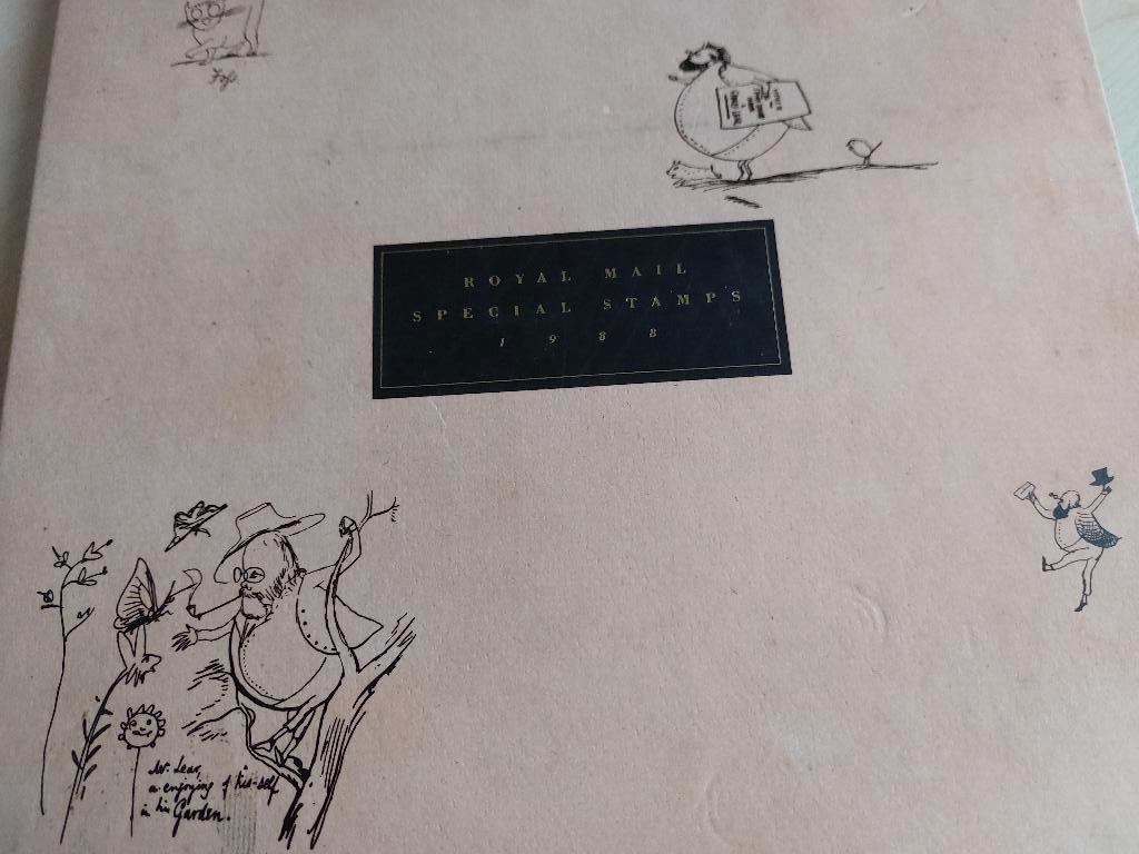 postzegelboek Royal Mail 1988, Ophalen of Verzenden, Buitenland
